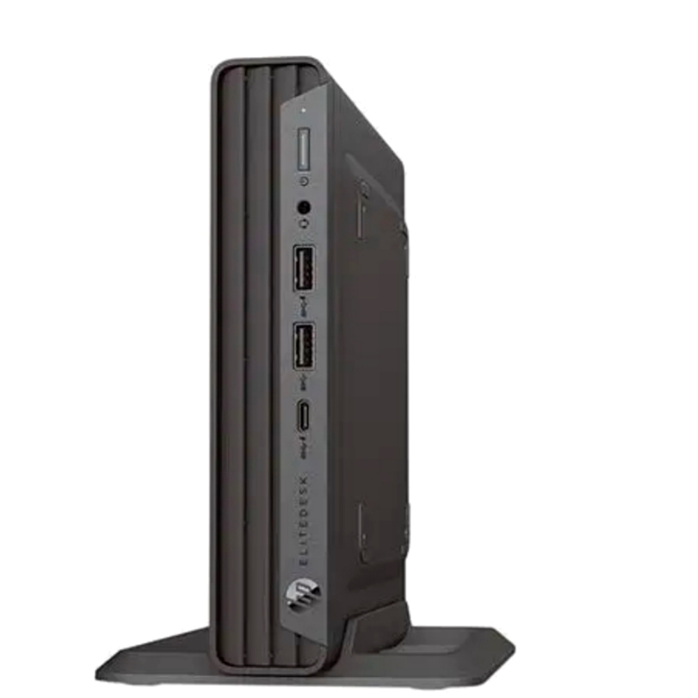 HP EliteDesk 800 G6 Mini PC + 2 Monitors + More